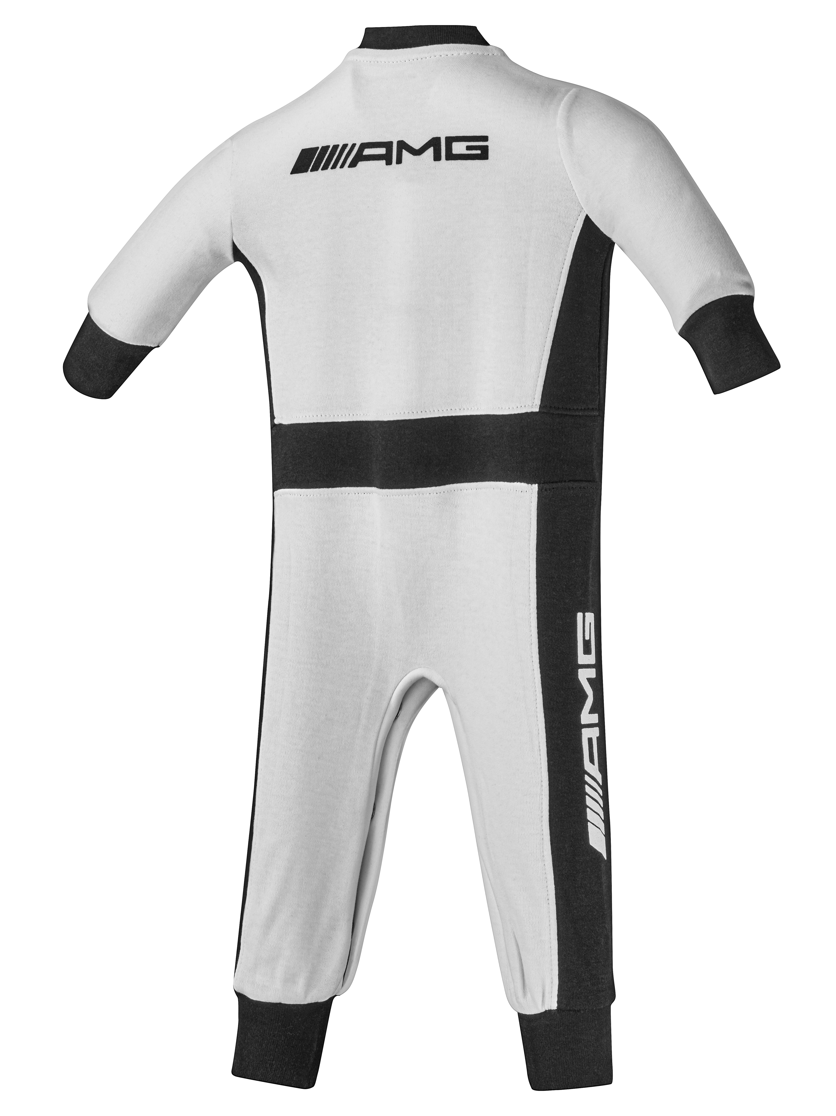 AMG baby grow - white, 68/74