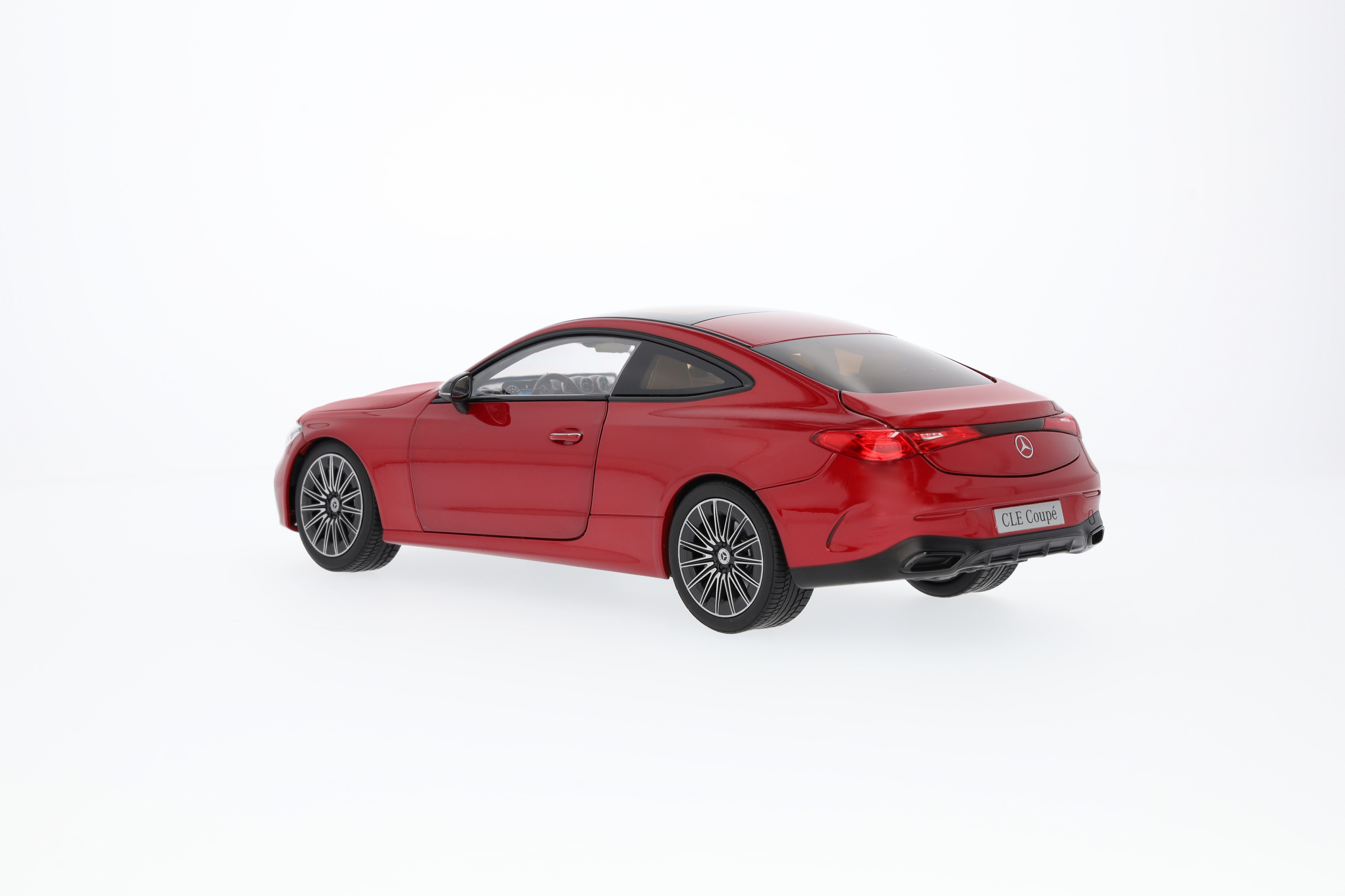 CLE coupé, AMG Line, C236 - MANUFAKTUR patagonia red metallic, Norev, 1:18