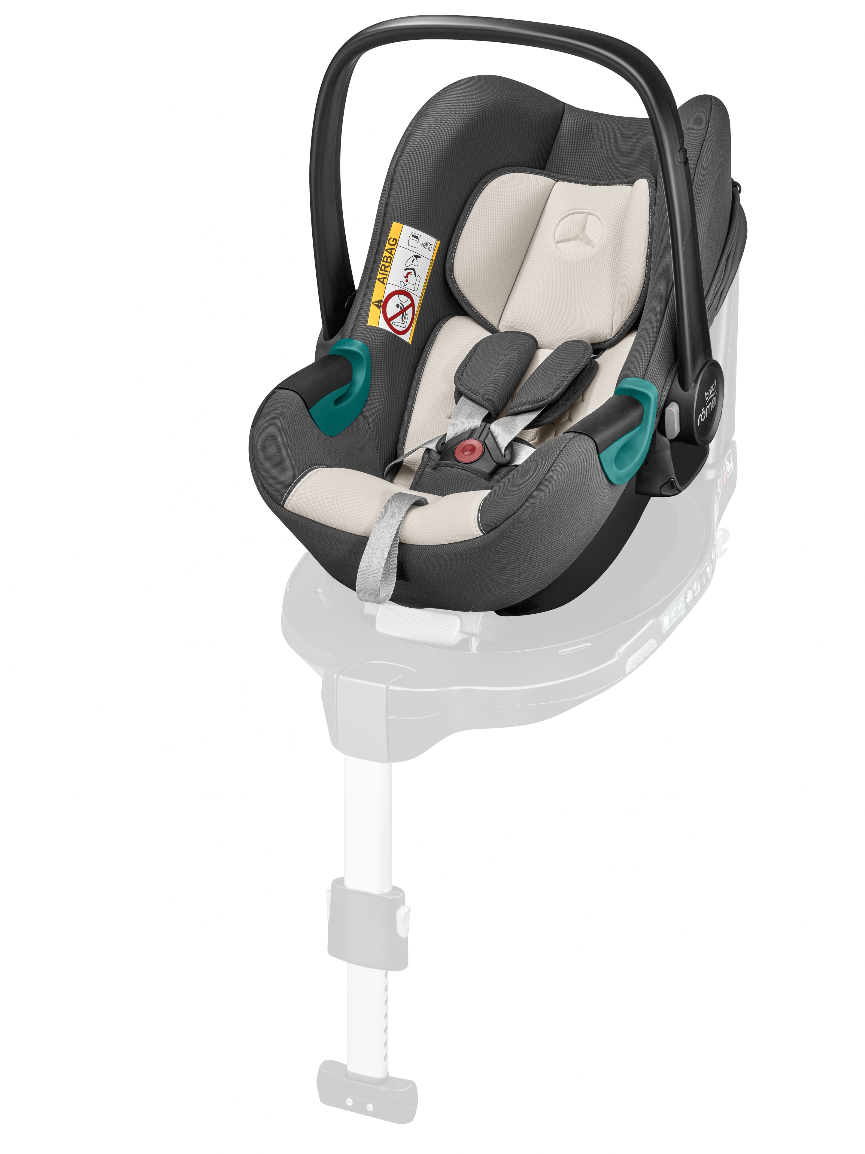 BABY-SAFE child seat, 3 i-Size, ECE - anthracite / beige